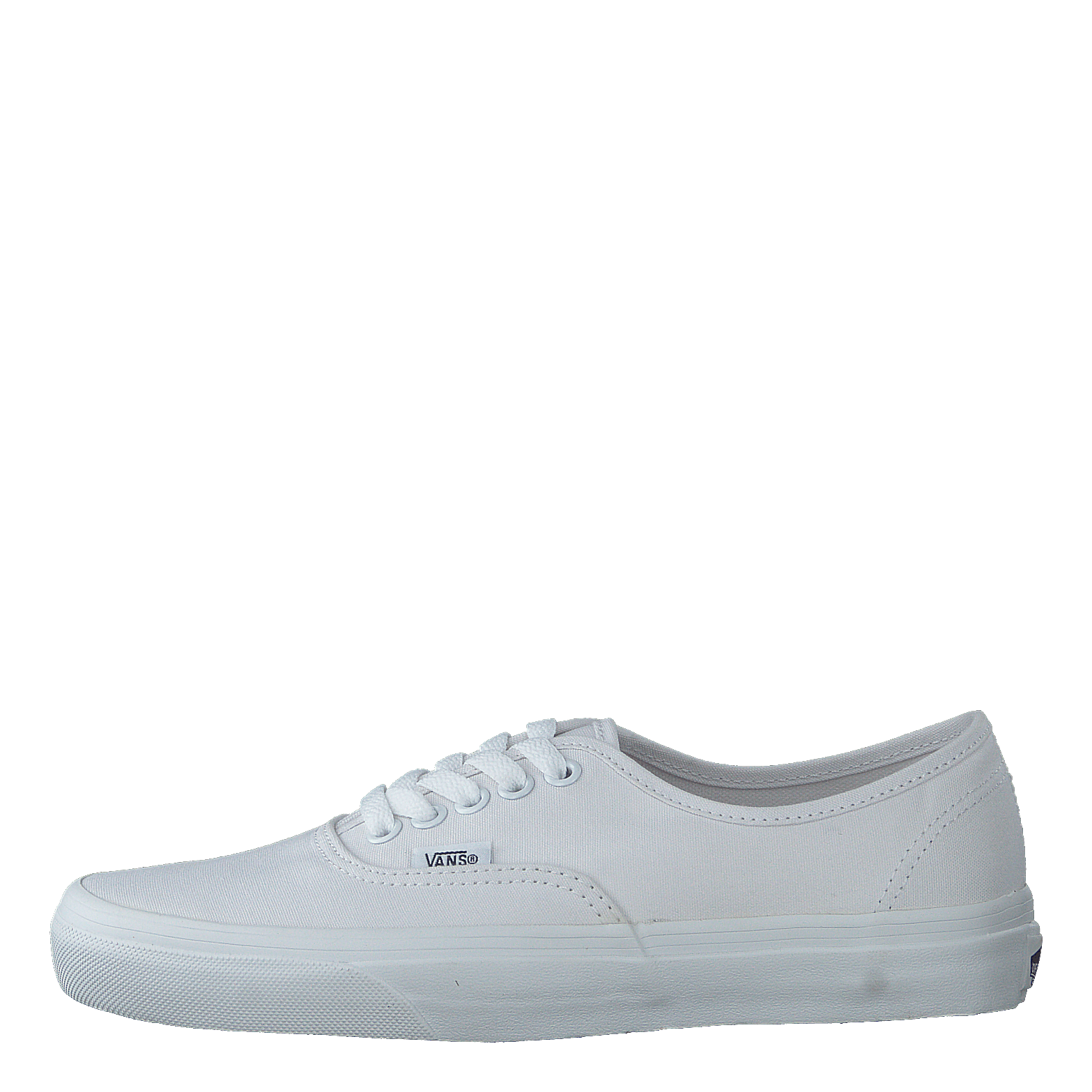 Vans authentic top white leather