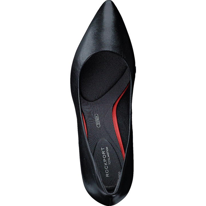 Total Motion 75mm Pointy Toe Black