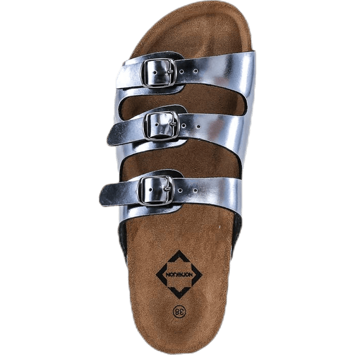 Rosario Slipper Silver