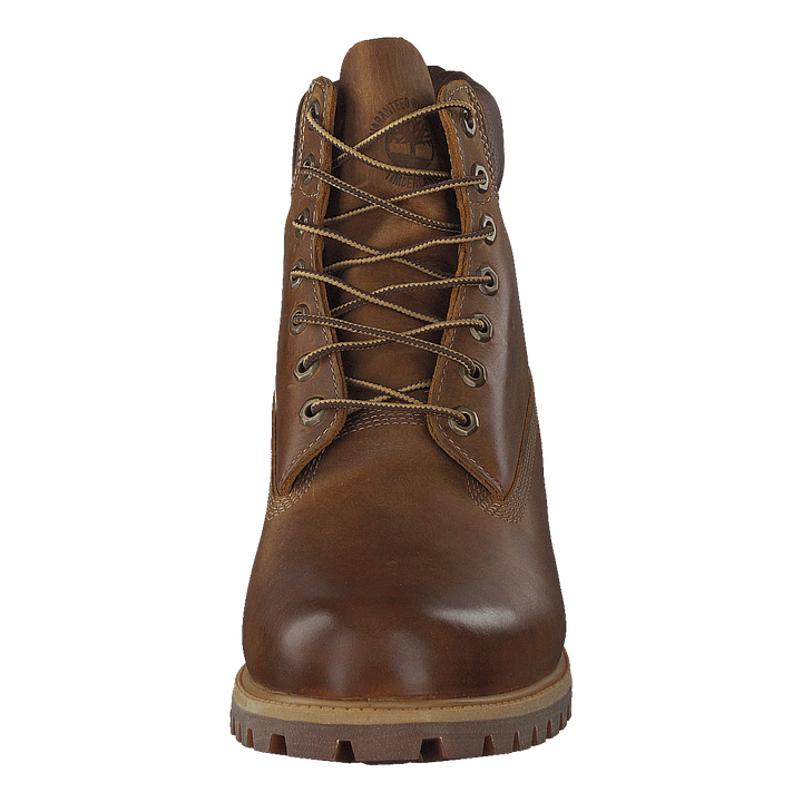 6-inch Heritage Boot Burnt Orange Worn Oiled - Grand Shoes