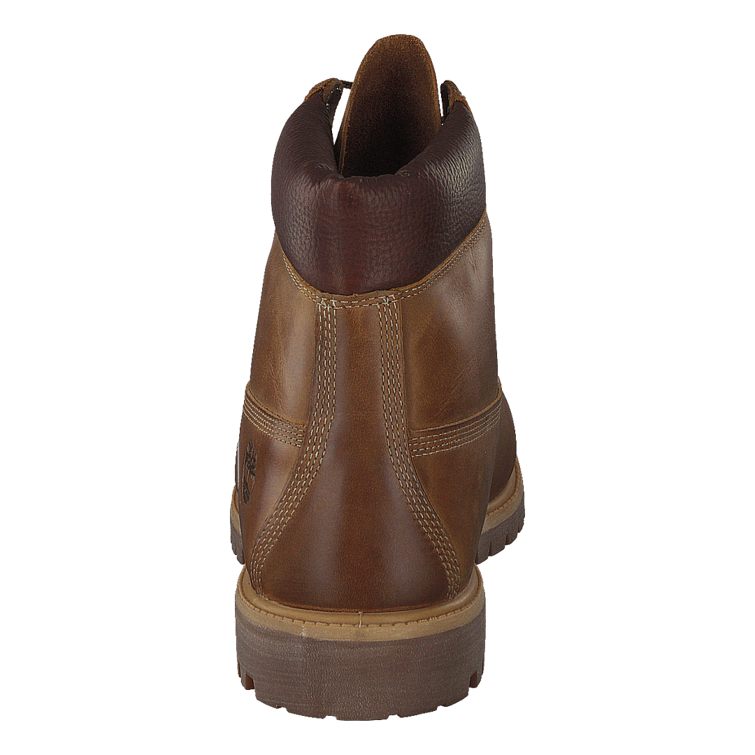 6-inch Heritage Boot Burnt Orange Worn Oiled - Grand Shoes