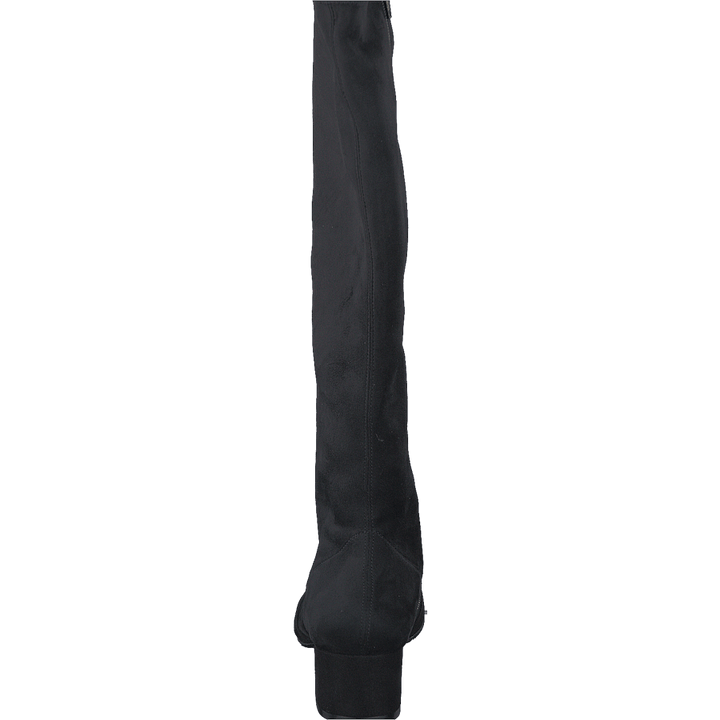 500 Black Suede Stretch Black