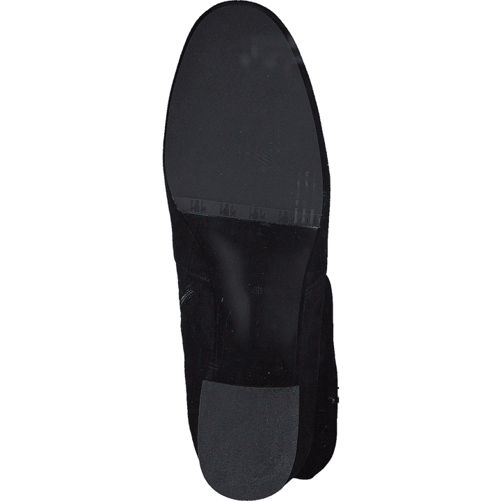 500 Black Suede Stretch Black