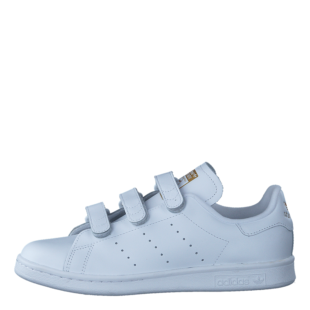 Adidas originals stan smith cf white/gold deals