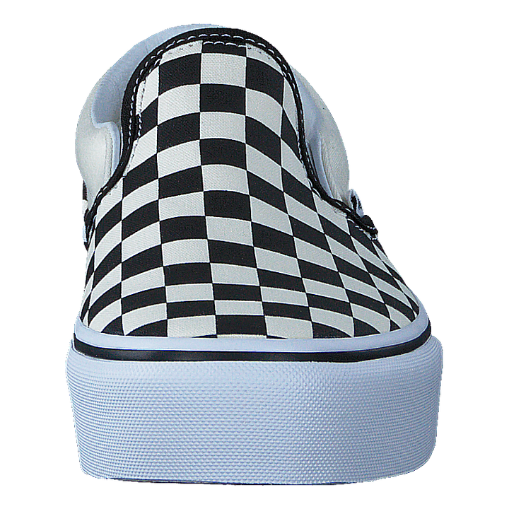 Ua Classic Slip-on Platform Black And White Checker/white