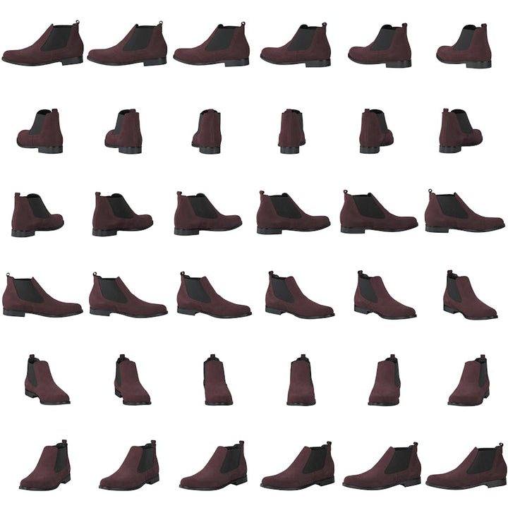 Aida Bootie Bordeaux