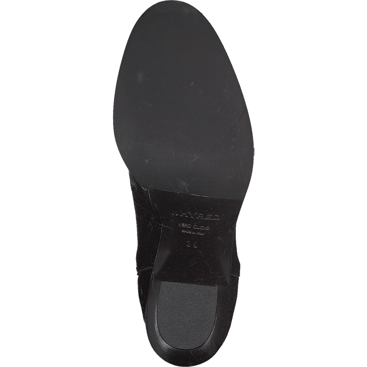 Luisa High Croco Black