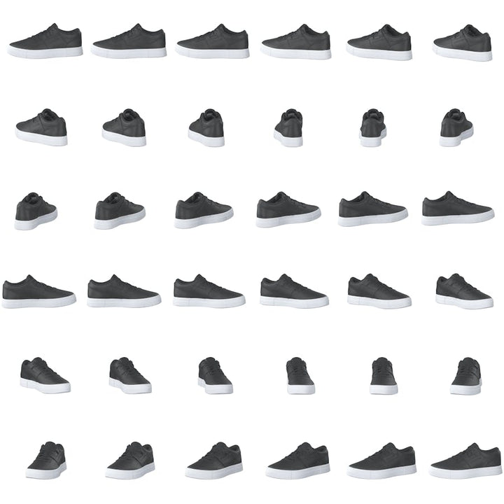 Workout Lo Fvs Basic Black/white/gre