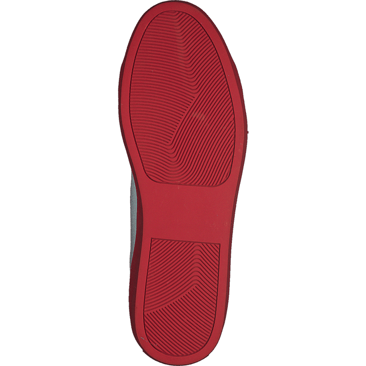 Arlo Three Antique White, Red Outsole