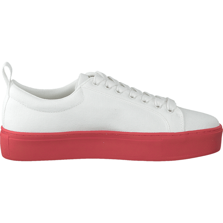 Arlo Three Antique White, Red Outsole