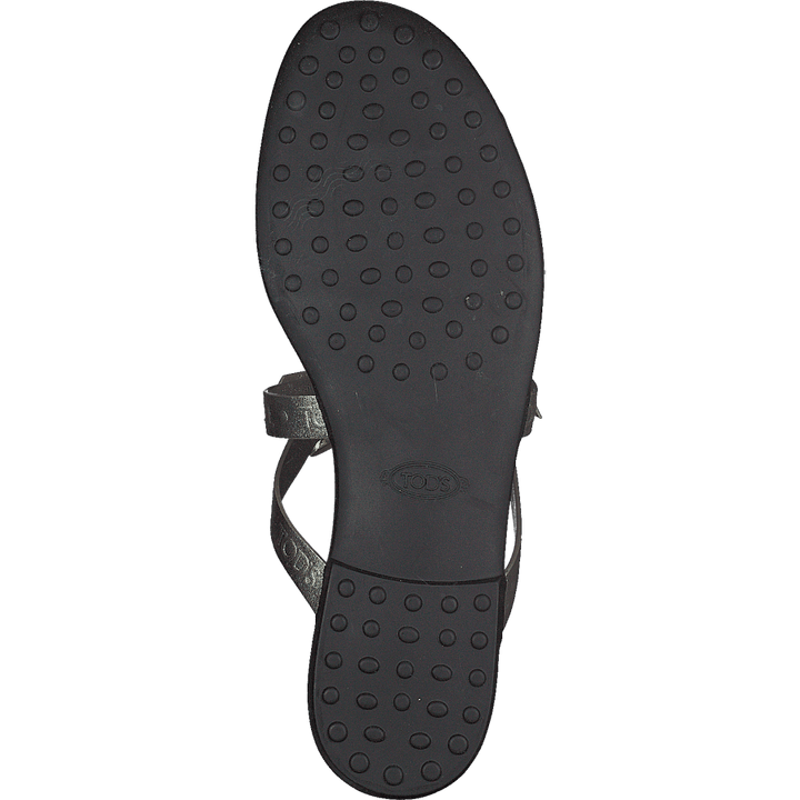 Gomma Bow Sandal Flan