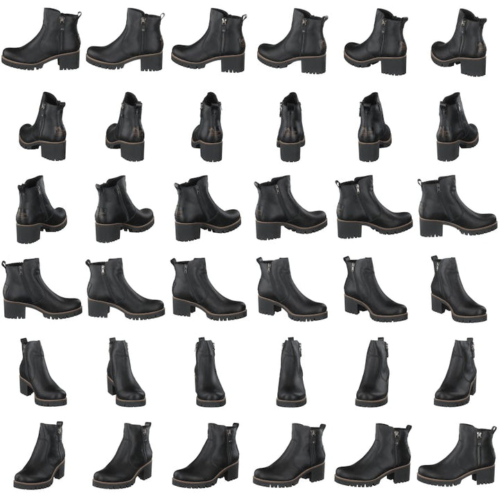 Pauline Igloo Trav B1 Napa Negro/Black