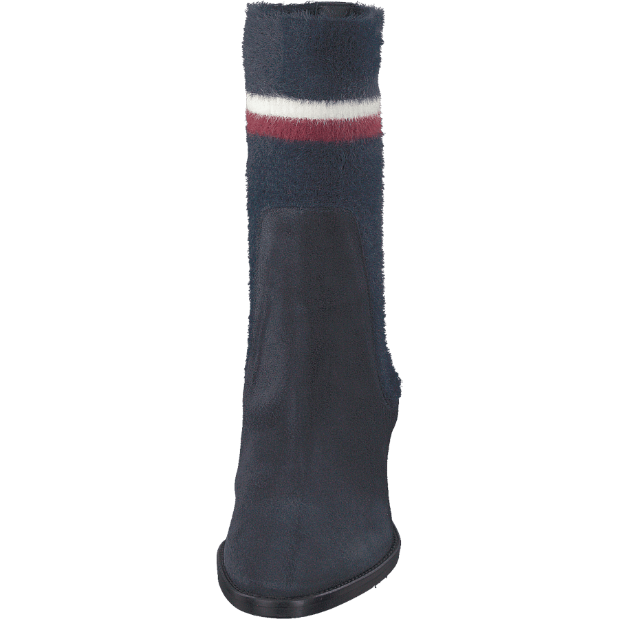 Cosy Mid Heel Suede Cki Midnight