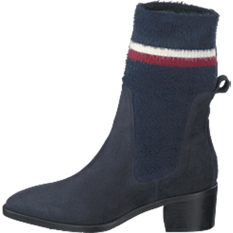 Cosy Mid Heel Suede Cki Midnight