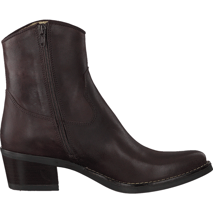 Mid Zip Boot Brown