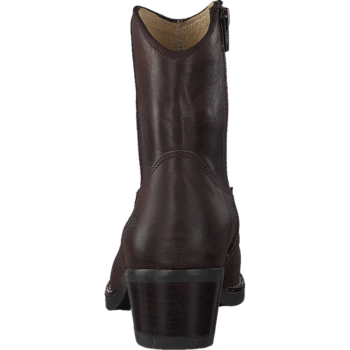 Mid Zip Boot Brown