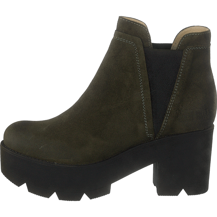 Mid Platform Boot Green