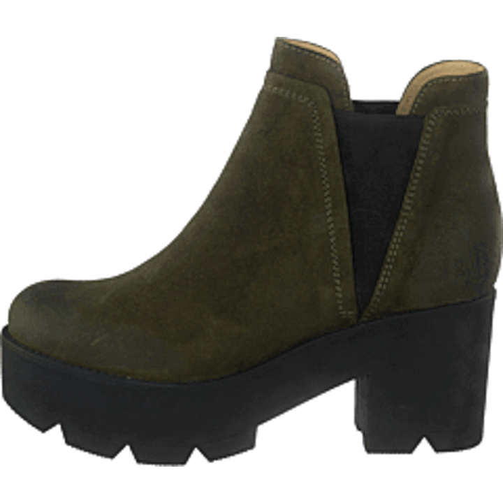 Mid Platform Boot Green