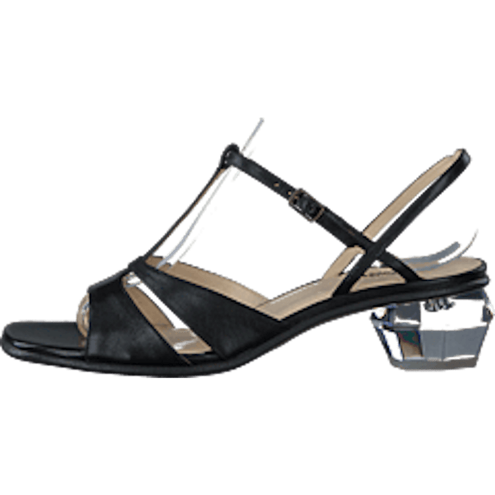 The Gem Sandal Black