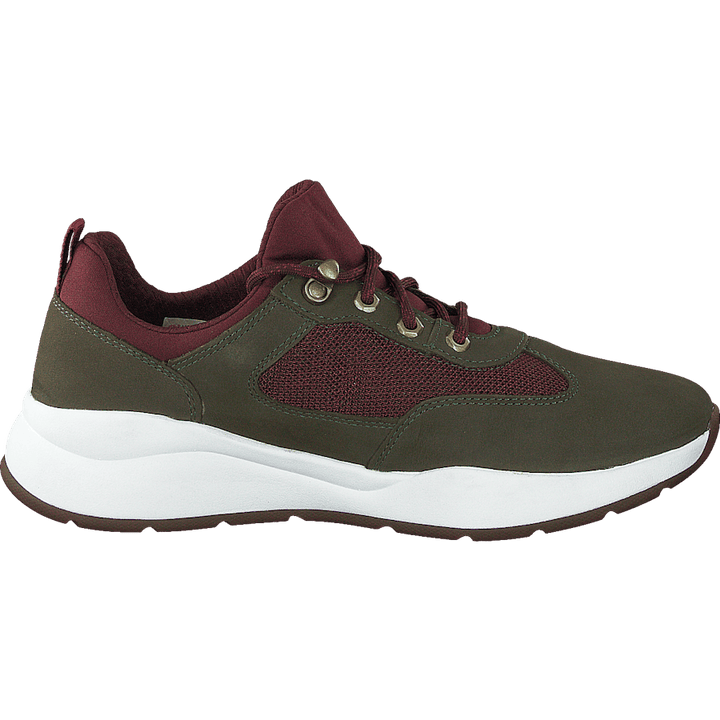 Boroughs Low Sneaker Hkr Dark Green Nubuck