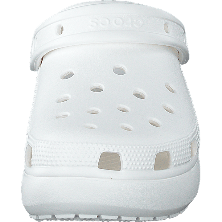 Classic Platform Clog White