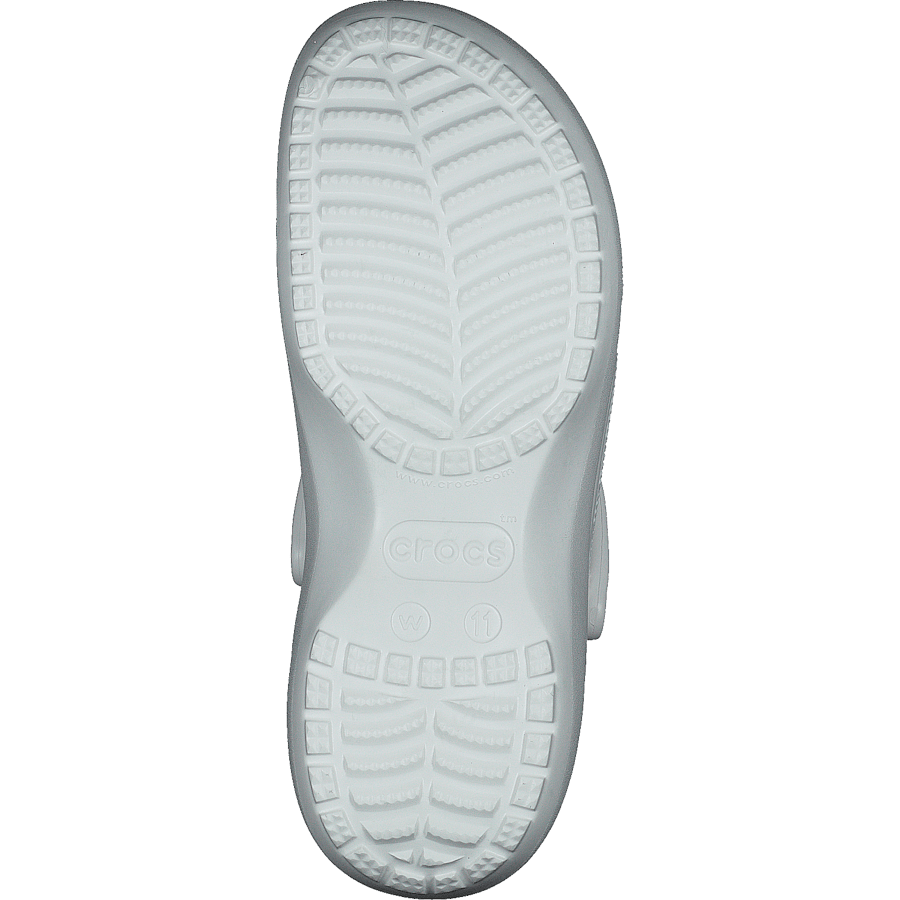 Classic Platform Clog White