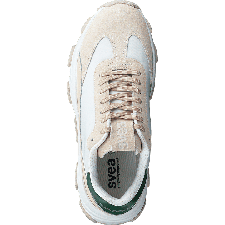 Lace Sneaker Broken White