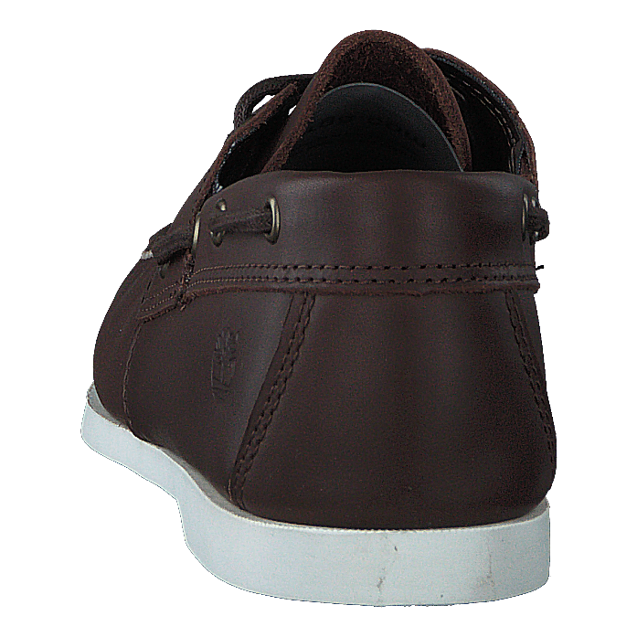 Cedar Bay Boat Shoe Dk Brown Full Grain