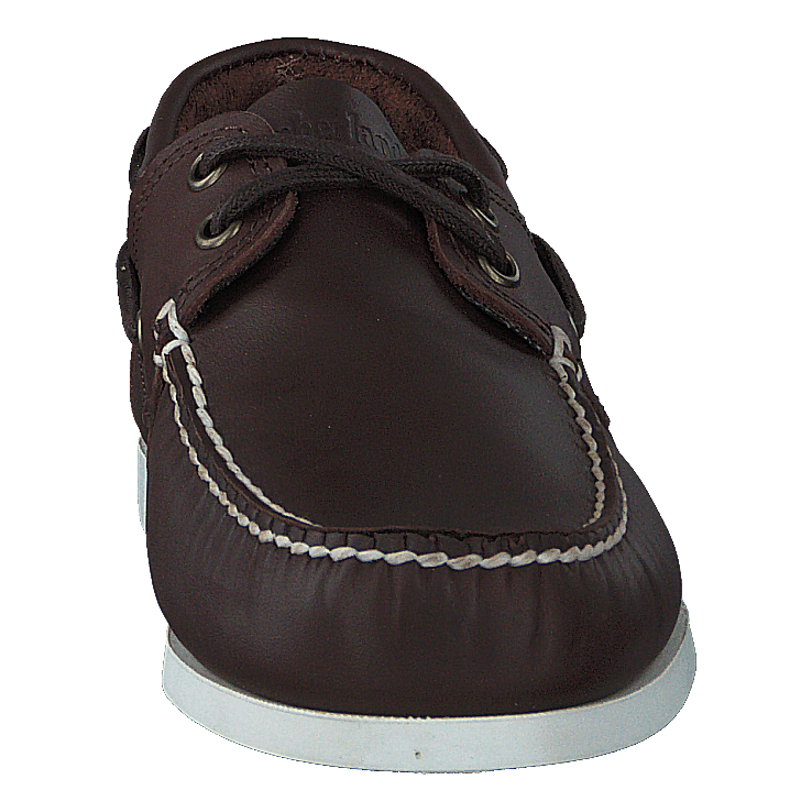 Cedar Bay Boat Shoe Dk Brown Full Grain