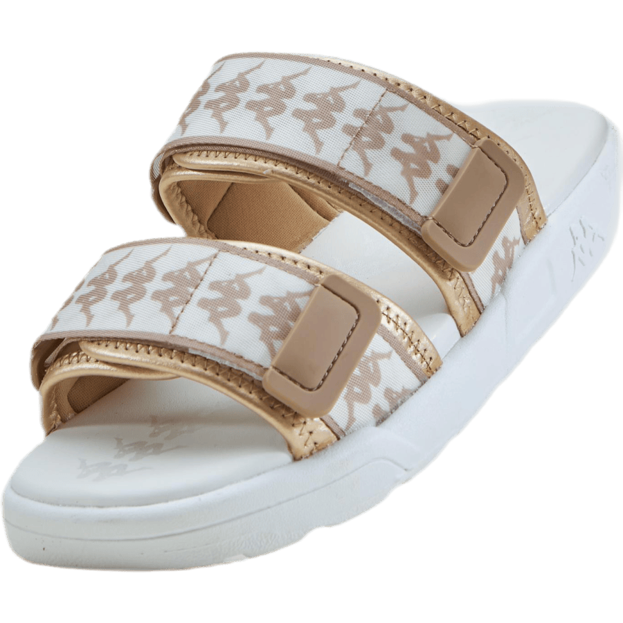Slipper, Authentic Banda Aster White/Beige