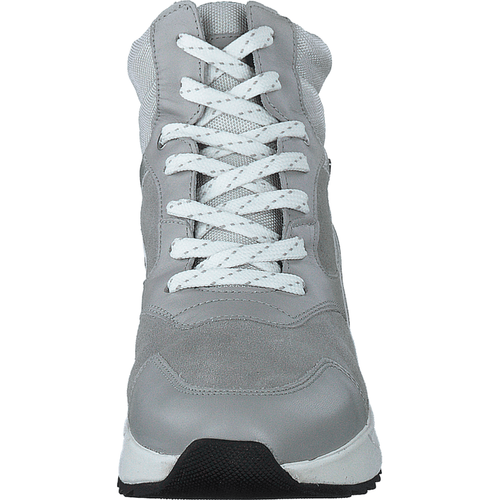 D Falena B Abx B - Nappa+suede Light Grey