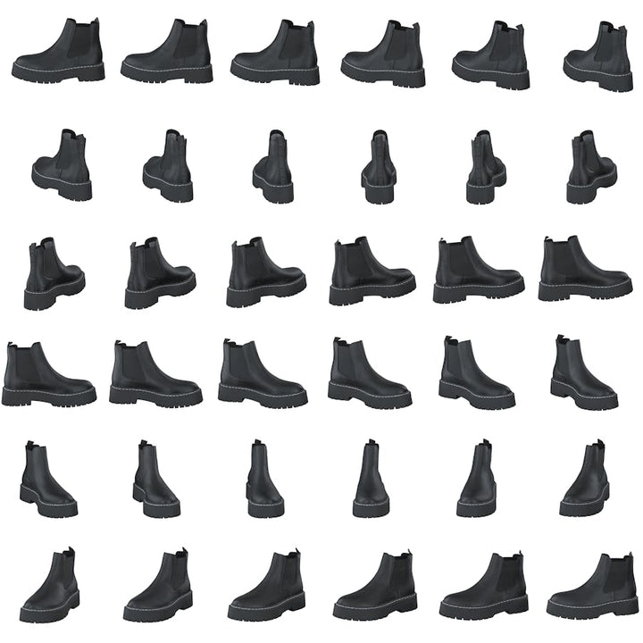 Veerly Black Leather