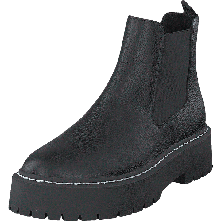 Veerly Black Leather