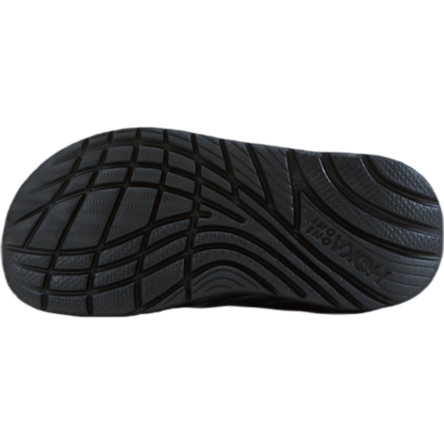 M ora recovery flip Black / dark gull gray by Hoka