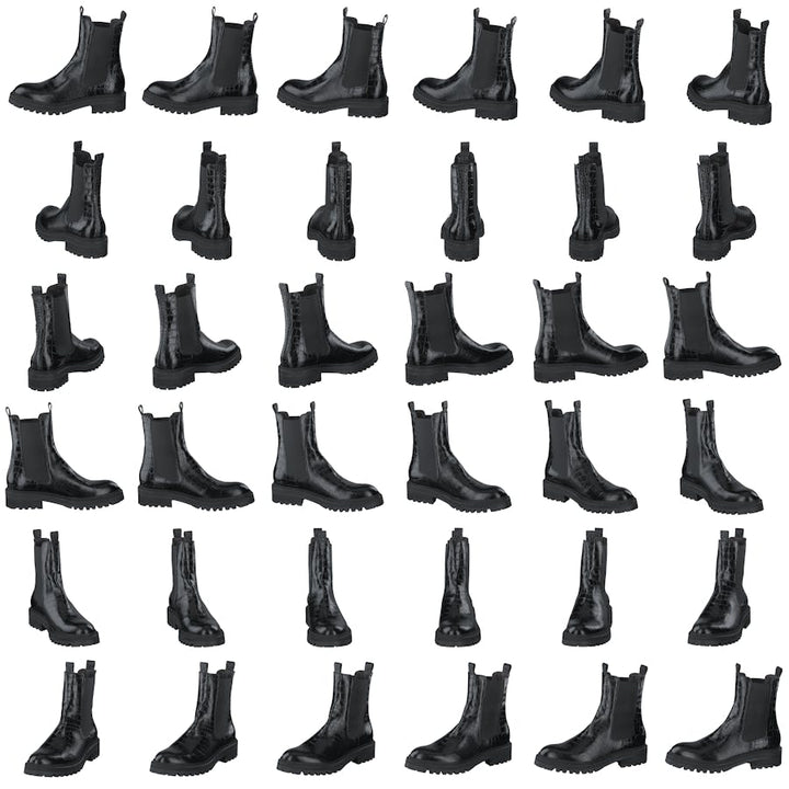 1304-20 Black Croco