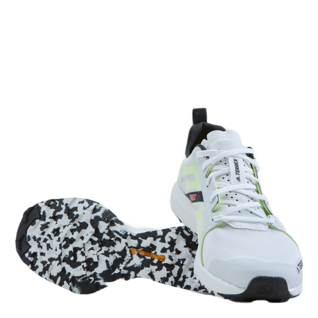 Terrex Speed Flow Cloud White / Core Black / Solar Yellow