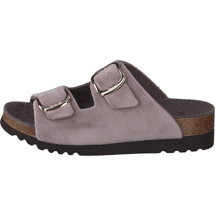 Ilary Velvet Taupe