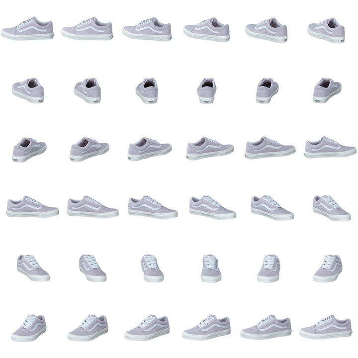 Ua Old Skool (pig Suede)orchdicesnwwht