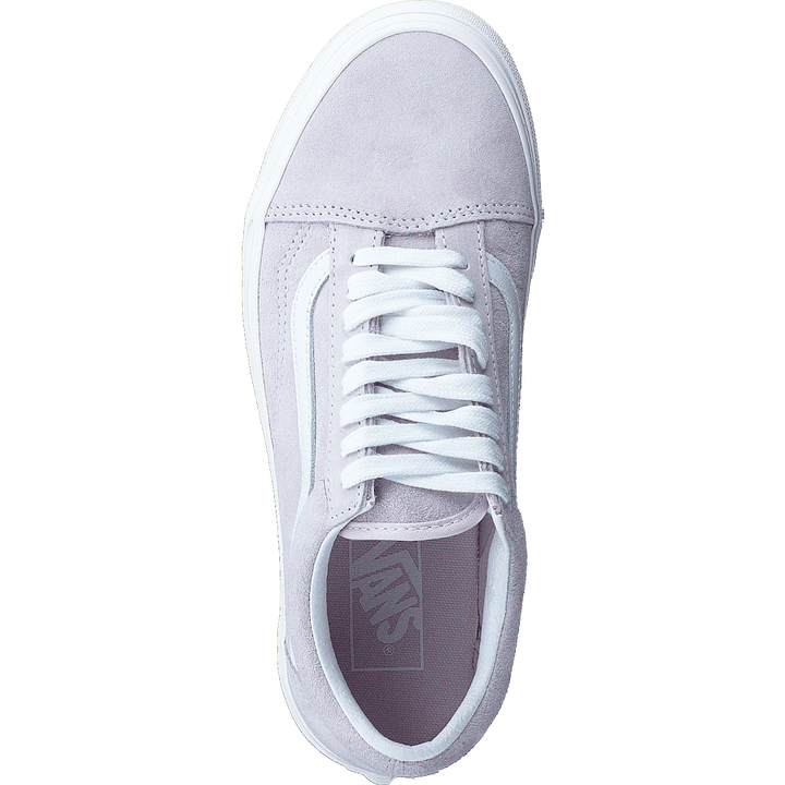Ua Old Skool (pig Suede)orchdicesnwwht