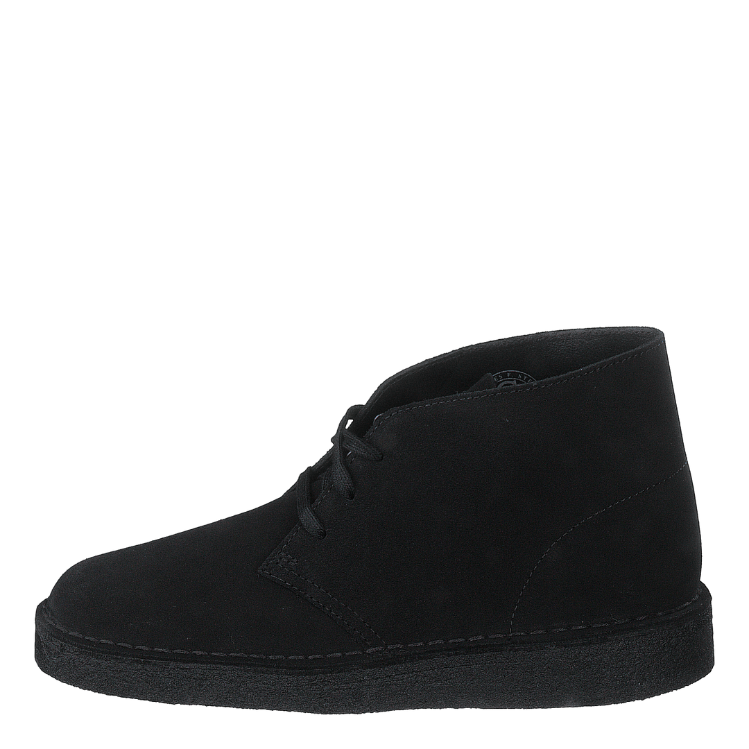 Desert Coal Black Suede