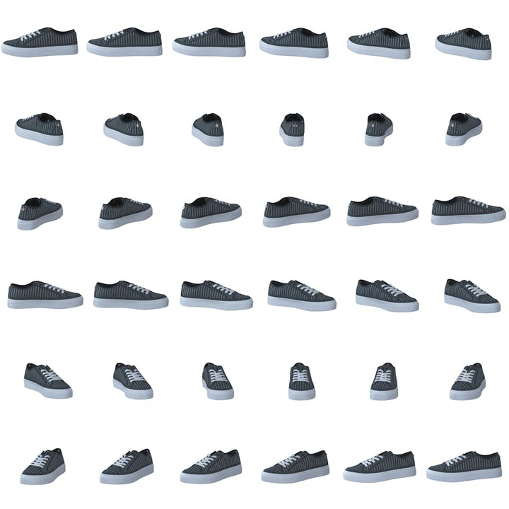 Essential Stripe Sneaker Desert Sky