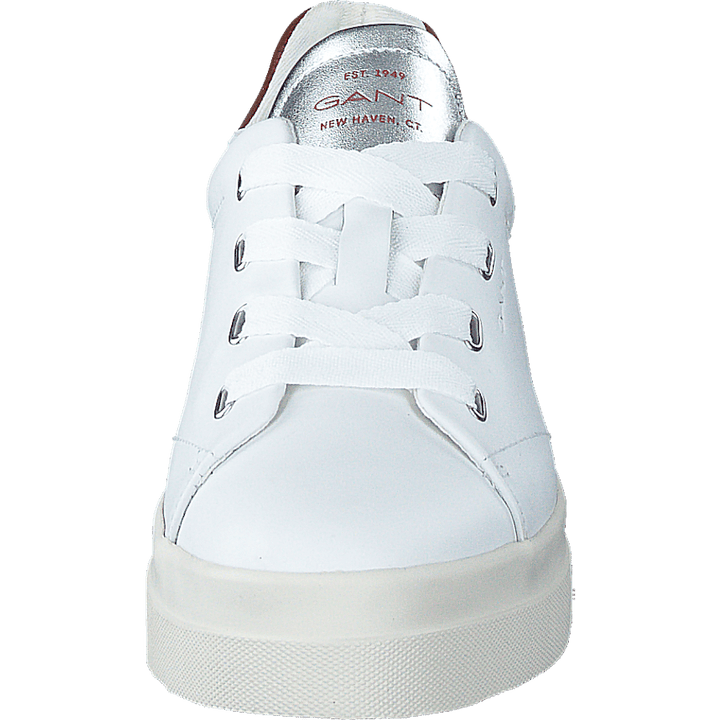 Avona Sneaker White/cognac/silver