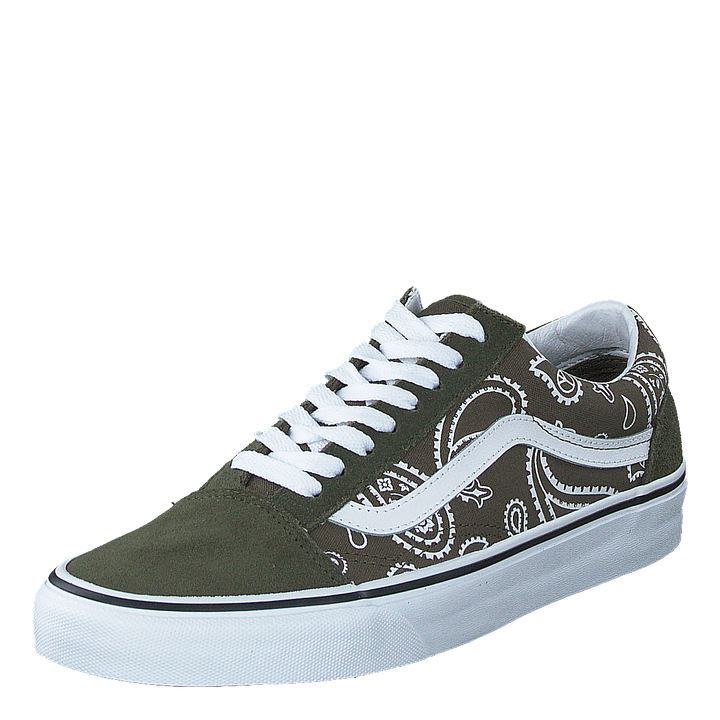 Ua Old Skool (peace Paisley)grplftrwht