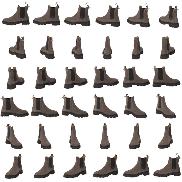 Aligrey Chelsea Boot Dark Taupe