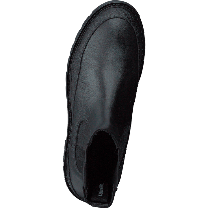 Combat Mid Chelsea Boot Rubber Black
