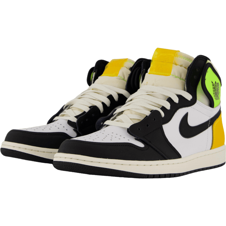 Air Jordan 1 Retro High Og White/black-volt-university Go