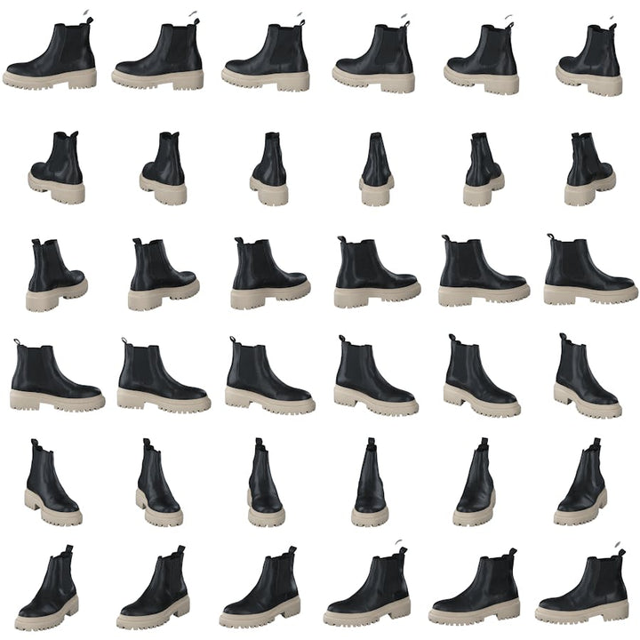 49-13724 Black/beige