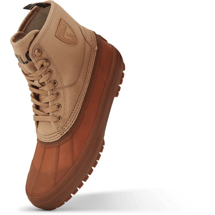 Polo Ralph Lauren Claus Laceup-boots-mid Cut Boo Vintage Khaki