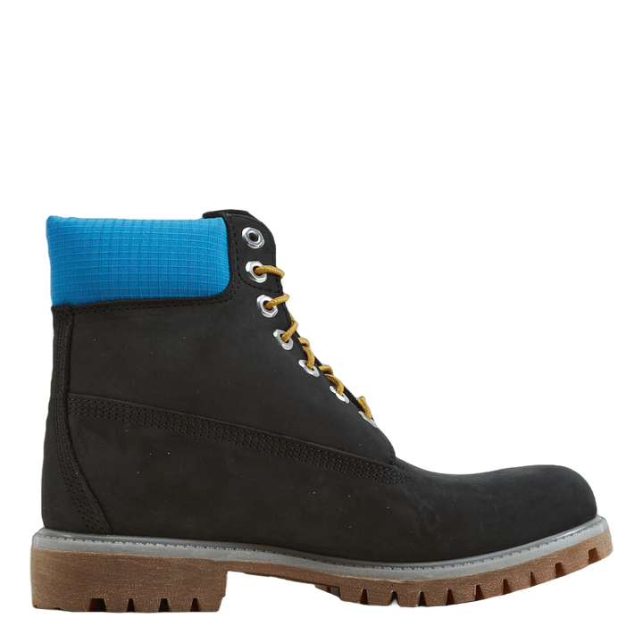 6" Prem Bt Wp Blk/blu Black