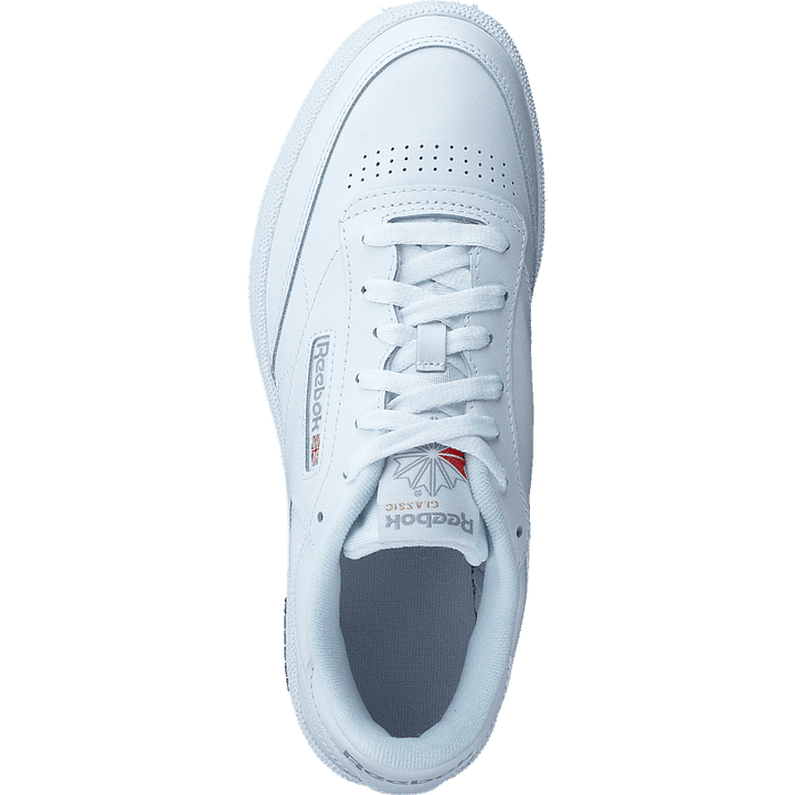 Club C 85 White/sheer Grey